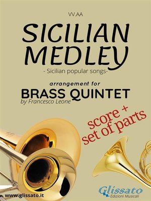 cover image of Sicilian Medley--Brass Quintet score & parts